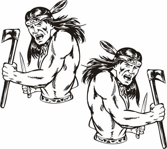 Picture of Indian panel  Stickers / Decals