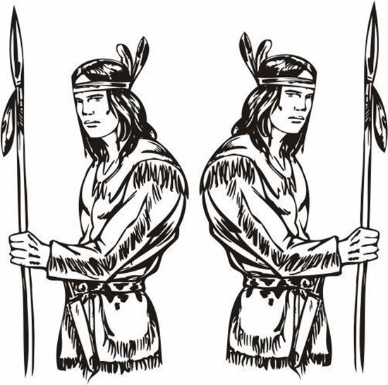 Picture of Indian panel  Stickers / Decals