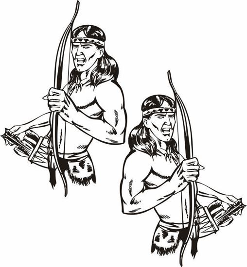 Picture of Indian panel  Stickers / Decals
