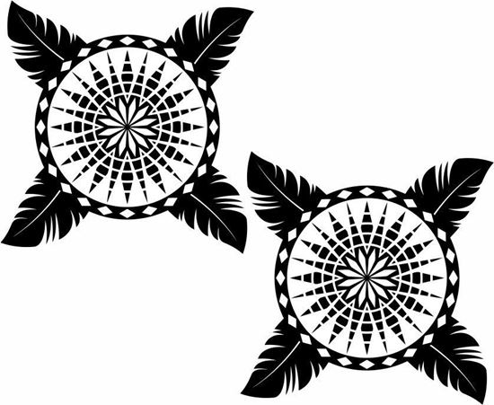 Picture of Feather panel  Stickers / Decals