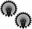 Picture of Indian panel Stickers / Decals