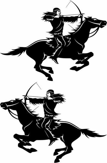 Picture of Indian panel  Stickers / Decals