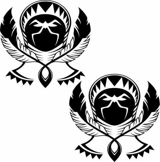 Picture of Indian logo panel Stickers / Decals