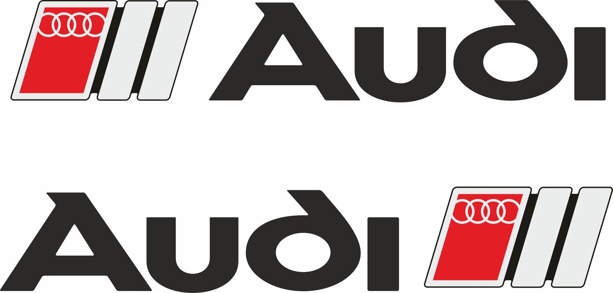Zen Graphics Audi Decals / Stickers