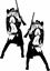 Picture of Girl panel Stickers / Decals