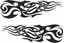 Picture of Tribal Flames panel Stickers / Decals