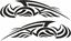 Picture of Tribal Flames panel Stickers / Decals