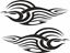 Picture of Tribal Flames panel Stickers / Decals