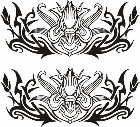 Picture of Tribal Design panel Stickers / Decals