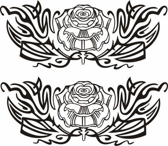 Picture of Tribal Design panel Stickers / Decals