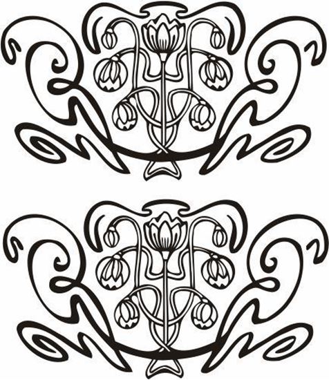 Picture of Tribal Design panel Stickers / Decals