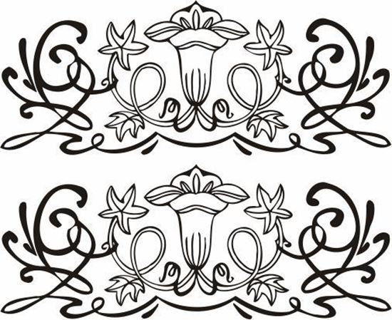 Picture of Tribal Design panel Stickers / Decals