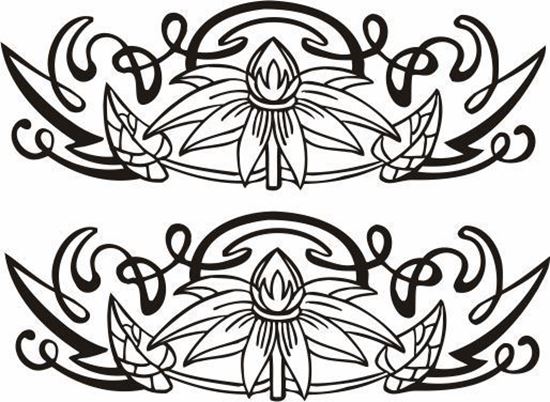 Picture of Tribal Design panel Stickers / Decals