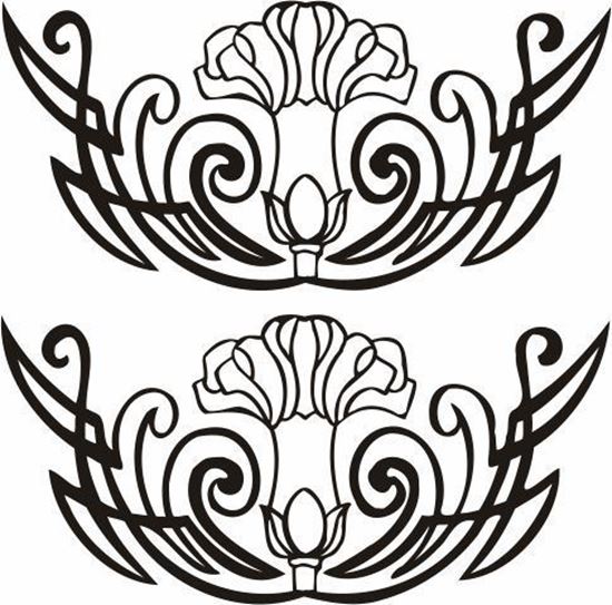 Picture of Tribal Design panel Stickers / Decals