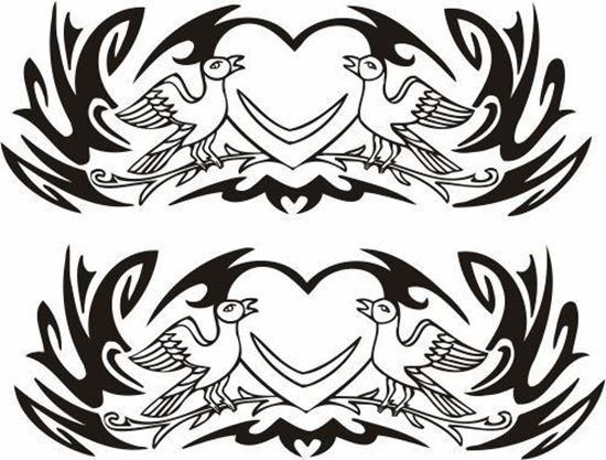 Picture of Tribal Design panel Stickers / Decals
