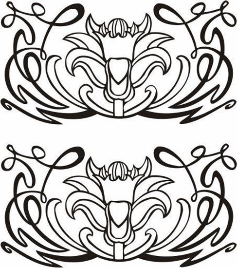 Picture of Tribal Design panel Stickers / Decals