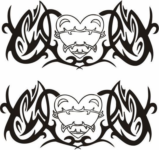Picture of Tribal Design panel Stickers / Decals