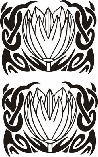 Picture of Tribal Design panel Stickers / Decals