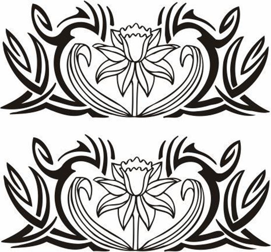 Picture of Tribal Design panel Stickers / Decals