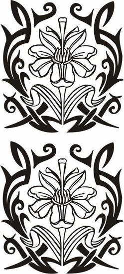 Picture of Tribal Design panel  Stickers / Decals