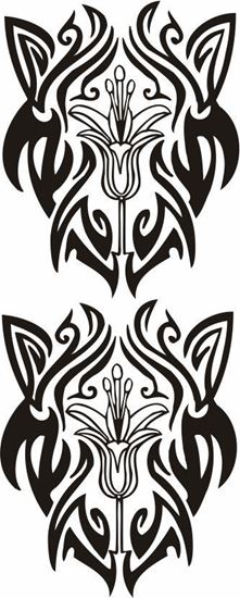 Picture of Tribal Design panel  Stickers / Decals