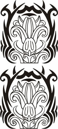 Picture of Tribal Design panel  Stickers / Decals