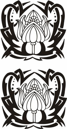 Picture of Tribal Design panel  Stickers / Decals