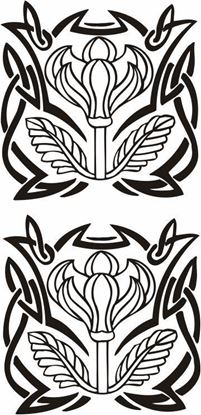 Picture of Tribal Design panel  Stickers / Decals