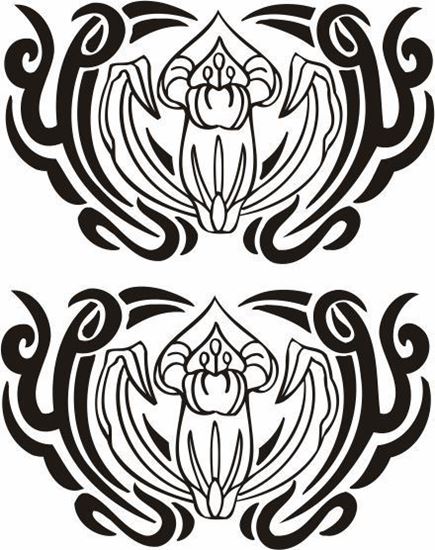 Picture of Tribal Design panel Stickers / Decals