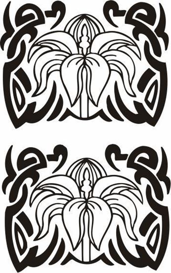 Picture of Tribal Design panel Stickers / Decals
