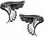 Picture of Handed Wing panel Stickers / Decals