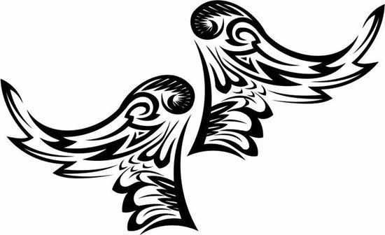 Picture of Handed Wing panel Stickers / Decals