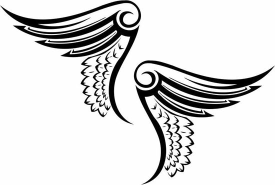 Picture of Handed Wing panel Stickers / Decals