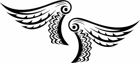 Picture of Handed Wing panel Stickers / Decals