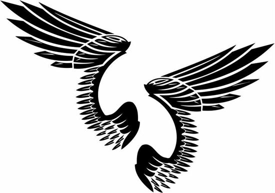 Picture of Handed Wing panel Stickers / Decals