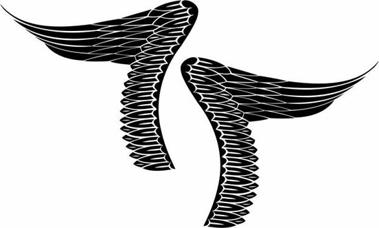 Picture of Handed Wing panel Stickers / Decals
