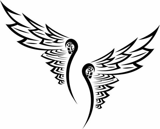 Picture of Handed Wing panel Stickers / Decals