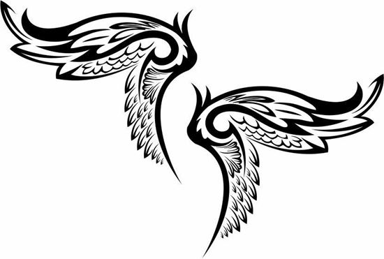 Picture of Handed Wing panel Stickers / Decals