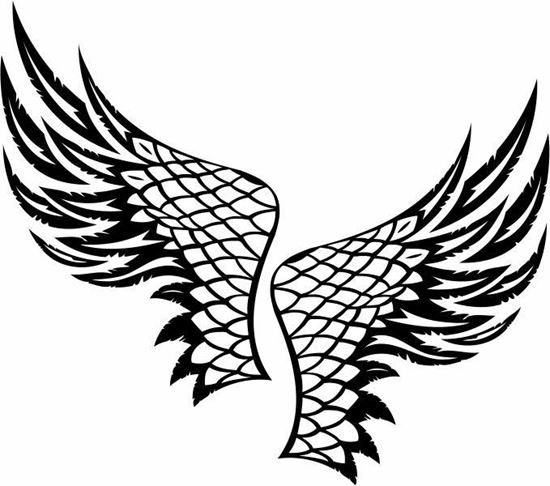 Picture of Handed Wing panel Stickers / Decals