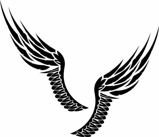 Picture of Handed Wing panel Stickers / Decals