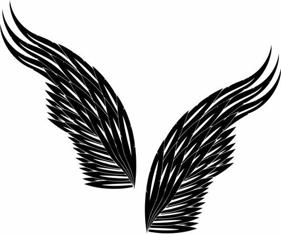 Picture of Handed Wing panel Stickers / Decals