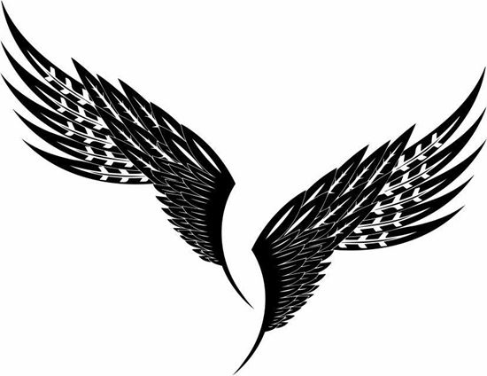 Picture of Handed Wing panel Stickers / Decals