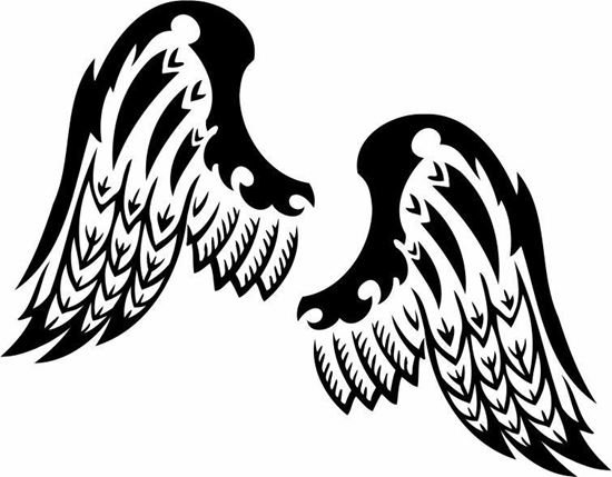 Picture of Handed Wing panel Stickers / Decals