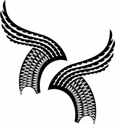 Picture of Handed Wing panel Stickers / Decals