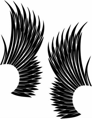 Picture of Handed Wing panel Stickers / Decals