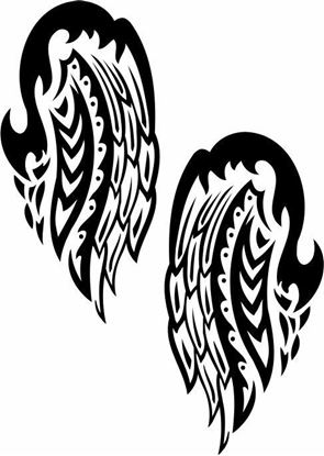 Picture of Handed Wing panel Stickers / Decals