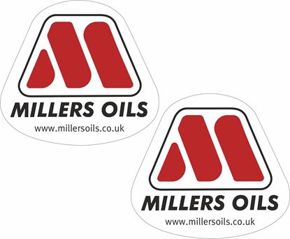 Picture of Millers Oils Decals / Stickers