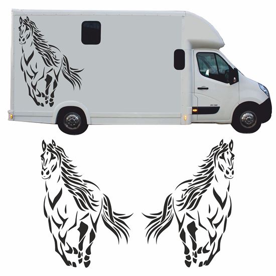 Picture of Horsebox side panel Decals / Stickers