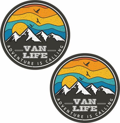 Picture of Van life Decals / Stickers