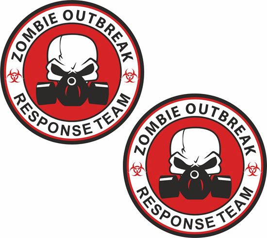 Picture of Zombie Outbreak general panel  Decals / Stickers